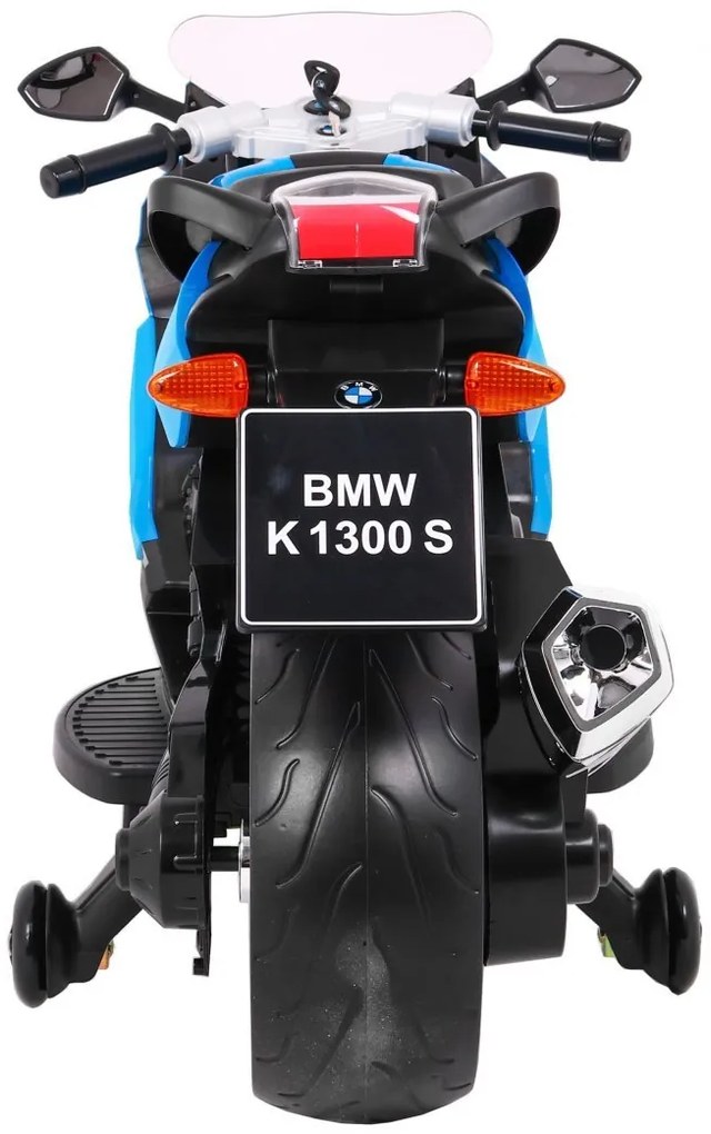 Mota elétrica para Crianças 12V BMW K1300S, Rodas Espuma EVA Azul