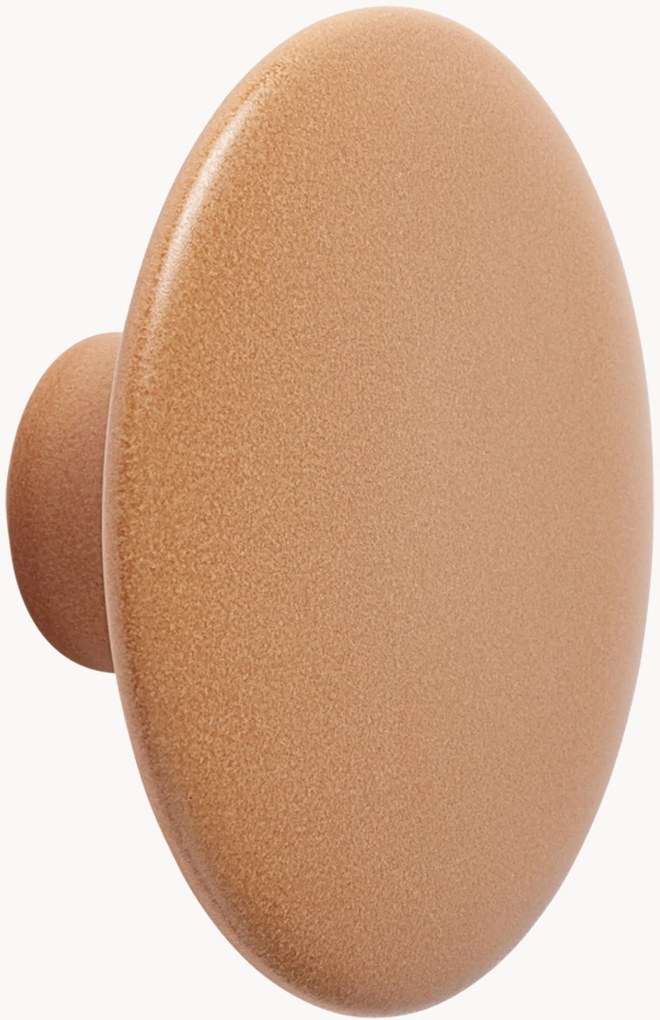 Cabide de parede em madeira de carvalho Dots, Ø 13 cm