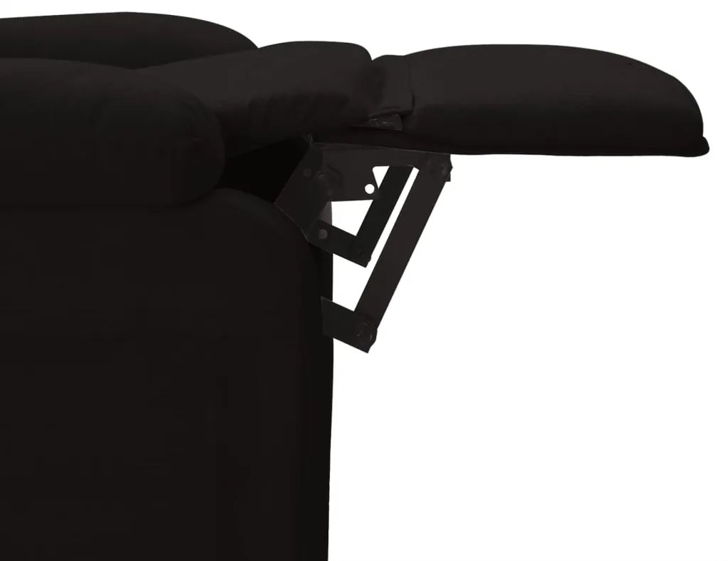 Poltrona de massagens tecido preto