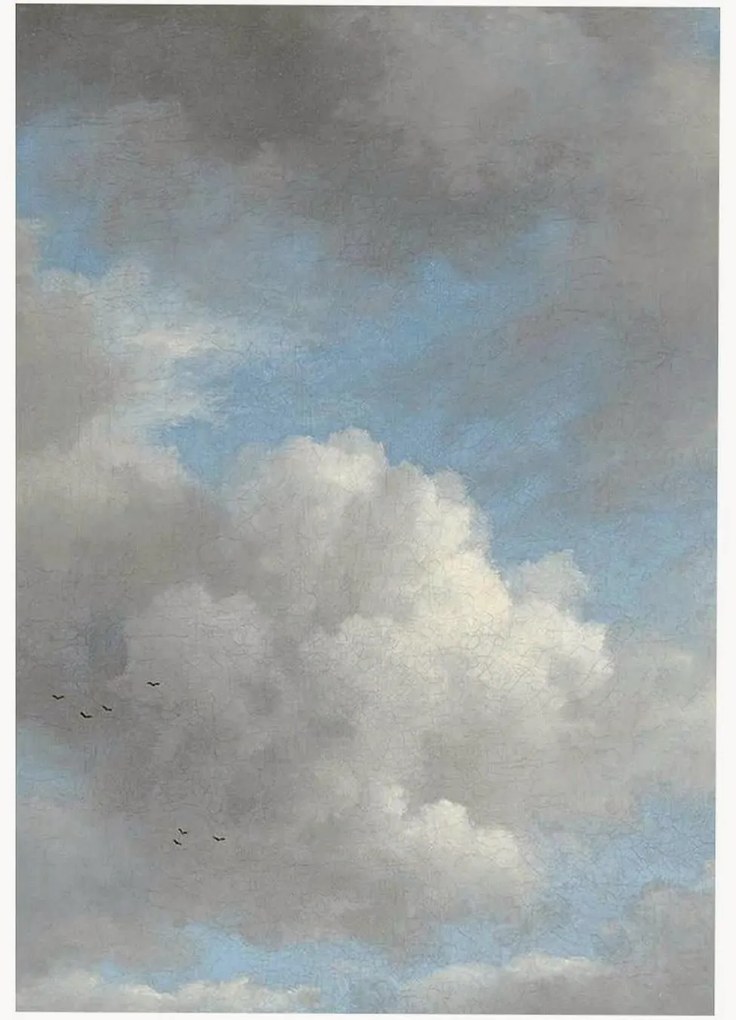 Papel de parede não tecido Golden Age Clouds