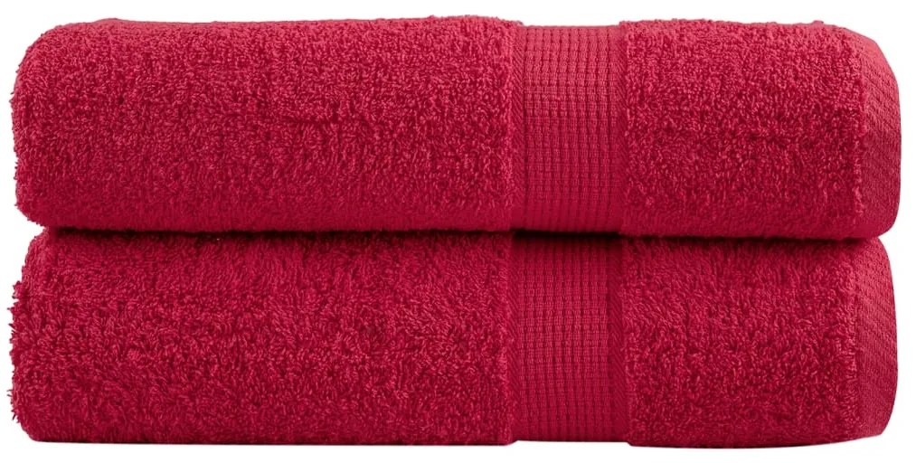 Toalhas de banho premium SOLUND 2 pcs 100x150 cm 600 gsm verde