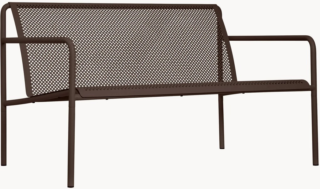 Sofá de jardim em aço Dapple (2 lugares)