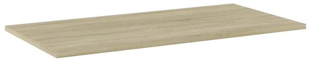 Prateleiras estante 4pcs 80x40x1,5cm contraplacado cor carvalho
