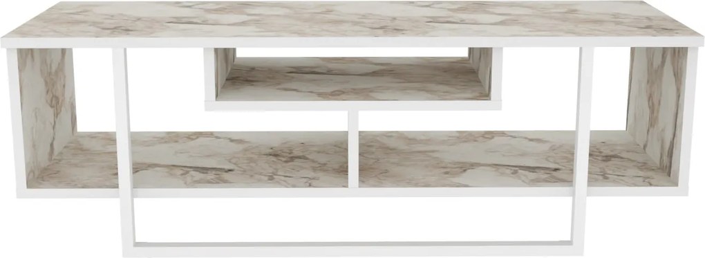 Suporte para TV Asal – Branco – 120 cm