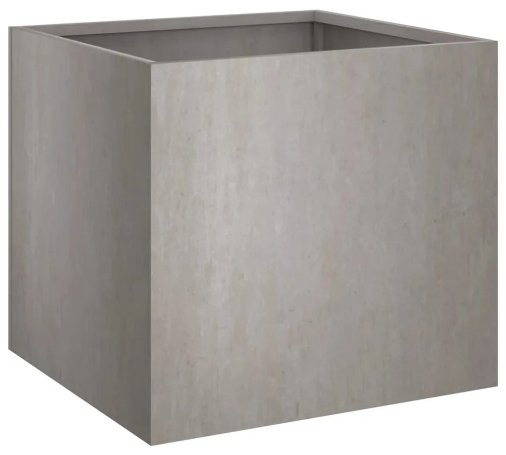 Vasos/floreiras 2 pcs 49x47x46 cm aço corten