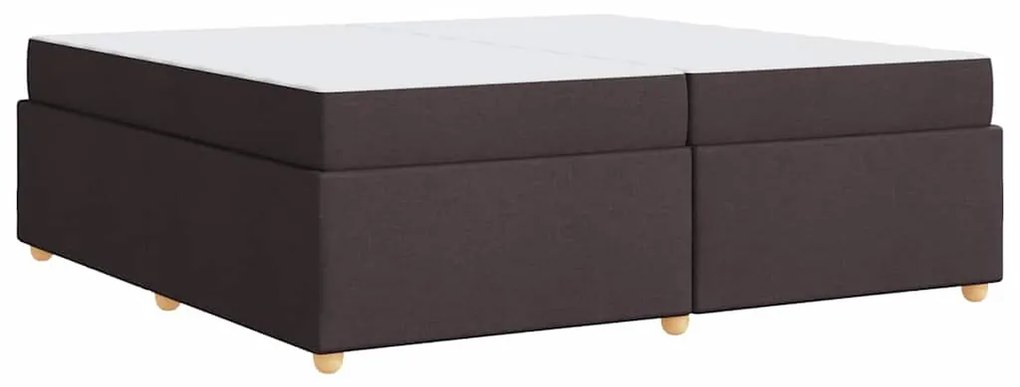 Estrutura da Cama Outros Castanho escuro 200 x 200 cm tecido