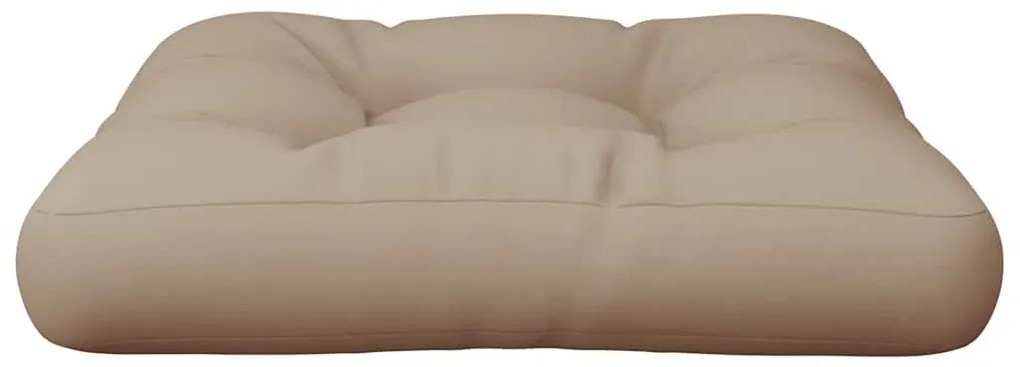 Almofadão móveis paletes 60x61,5x10cm tecido cinza-acastanhado