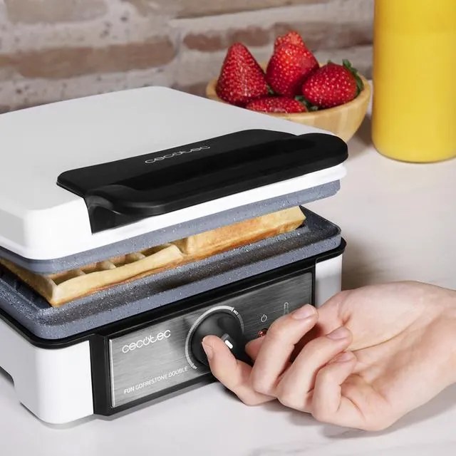 Máquina de waffles Fun Gofrestone Double