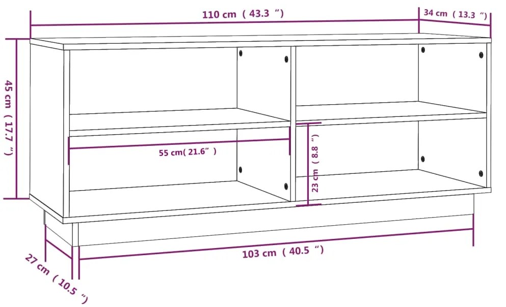 Sapateira Madrid - Com 4 Compartimentos e Banco - Cor Cinzento - 110x3