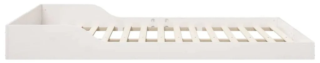 Estrutura da Cama Branco 140 x 220 cm madeira