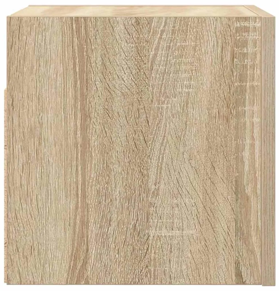 Móveis de TV de parede 2 pcs 30,5x30x30 cm carvalho sonoma