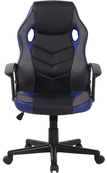 DUDECO - Cadeira Gaming Glendale Azul e Preto