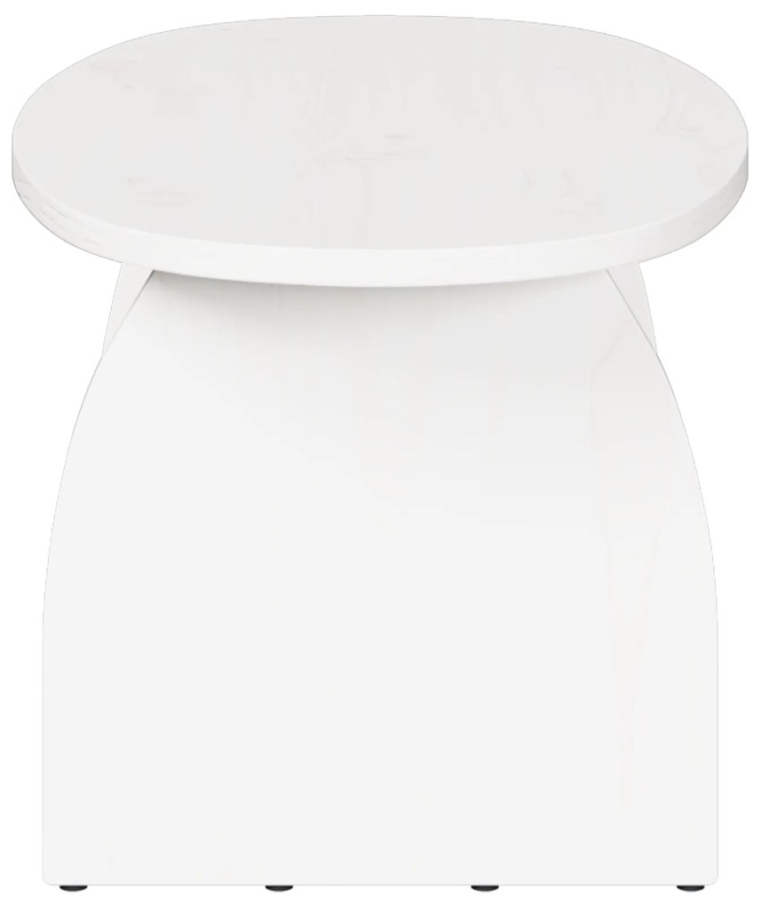 Mesa de centro Branco 80 x 40 x 35 cm