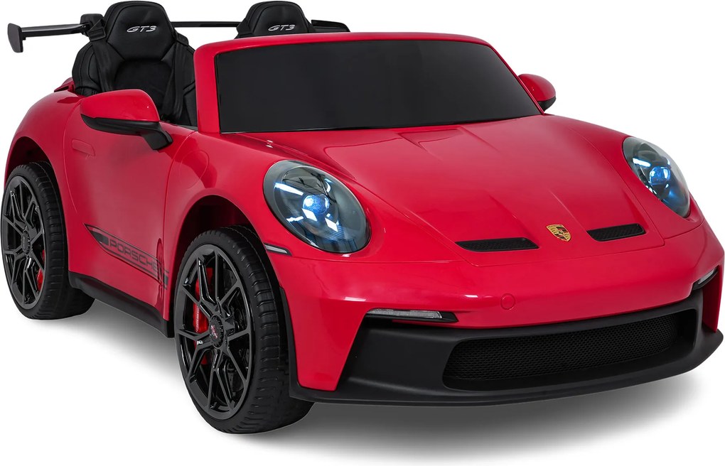 Carro elétrico para Crianças Porsche 911 GT3 STRONG MP4 24V, Rodas EVA, Vermelho