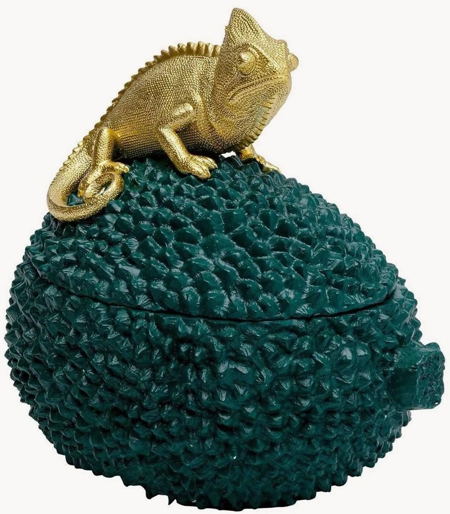 Caixa decorativa Jackfruit Chameleon