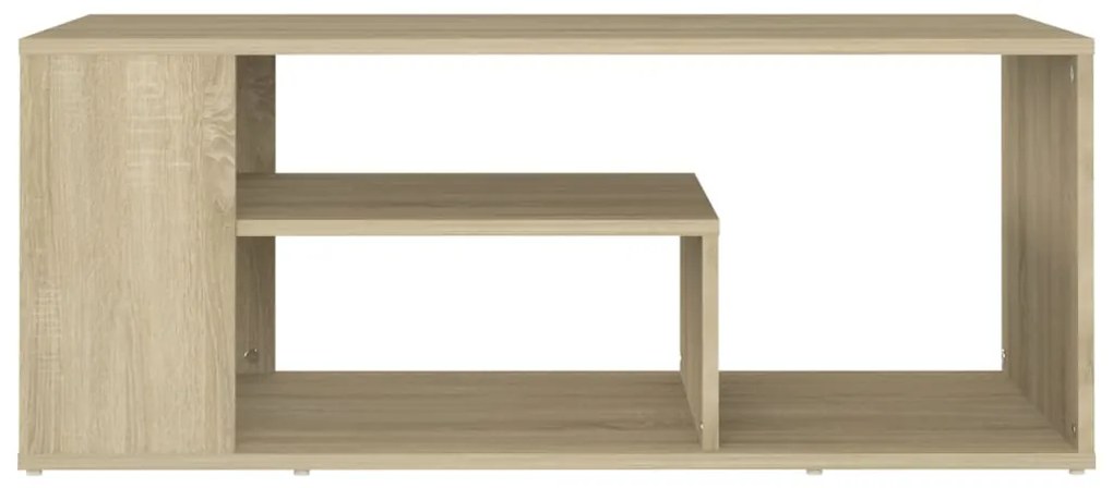 Mesa centro 100x50x40 cm derivados de madeira carvalho sonoma