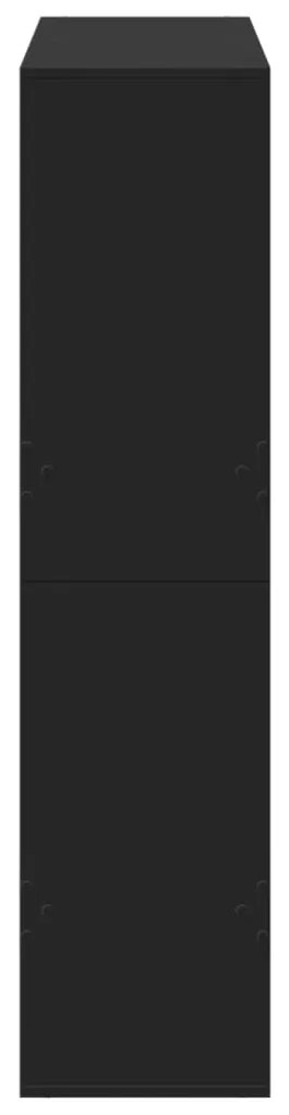 Estante 100x33x135 cm derivados de madeira preto