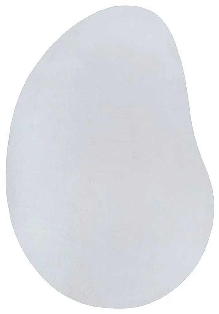 Tapete Cinzento 80x150 cm Antiderrapante