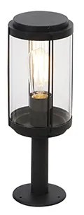 LED Candeeiro de exterior design inteligente preto 40cm com wifi ST64 - Schiedam Design