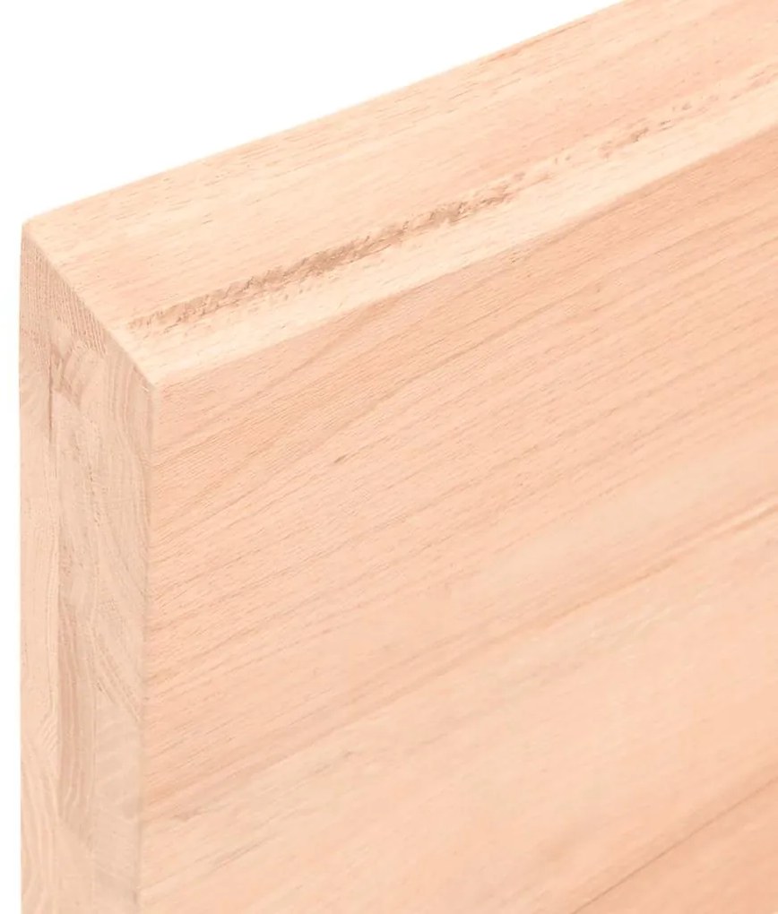 Prateleira de parede 120x60x(2-6)cm carvalho maciço não tratado