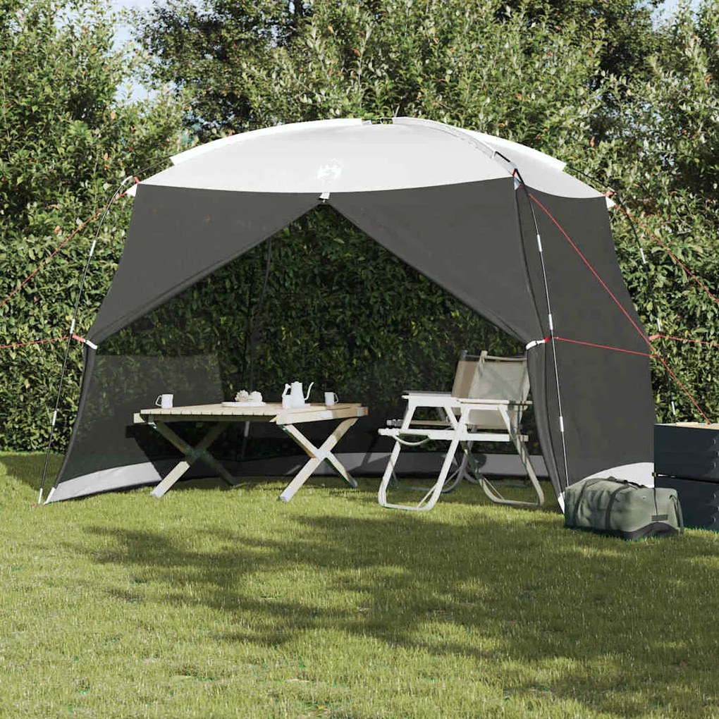 vidaXL Tenda mosquiteira com telhado Cinzeto 320 x 320 x 218 cm
