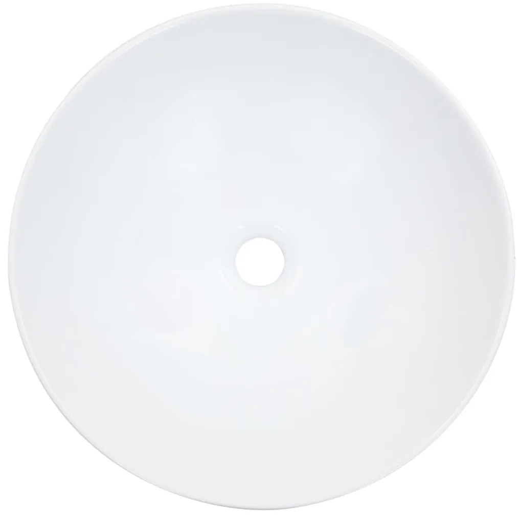 Lavatório 41x12,5 cm cerâmica branco