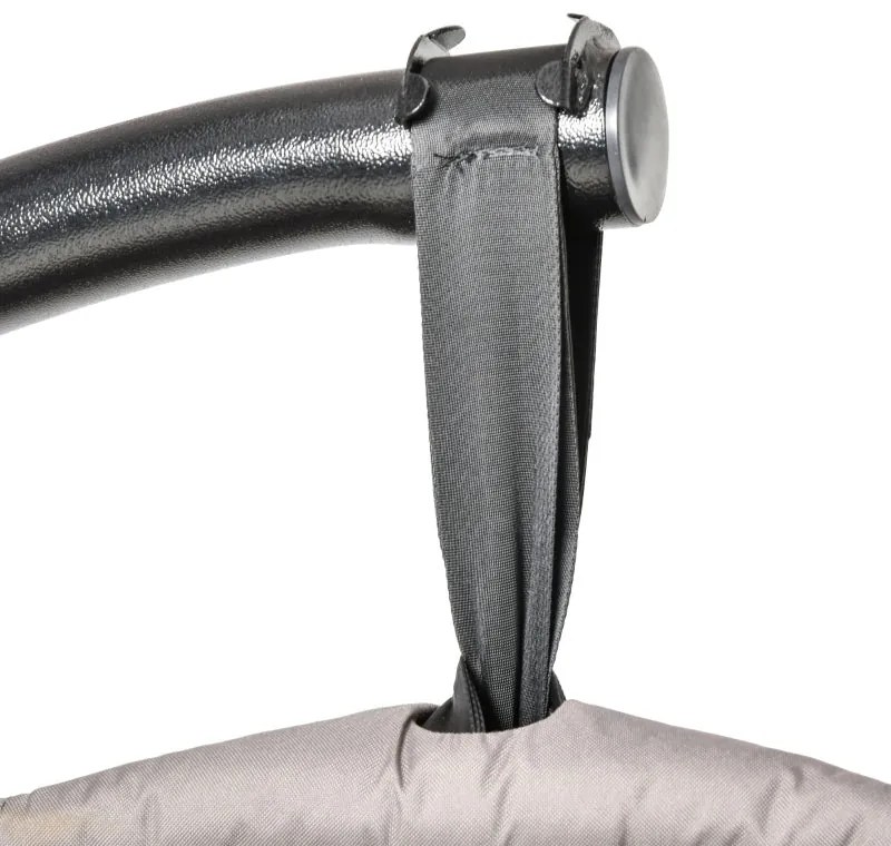 Poltrona Baloiço de Jardim Suspensa Com Suporte em Aço - Design Modern