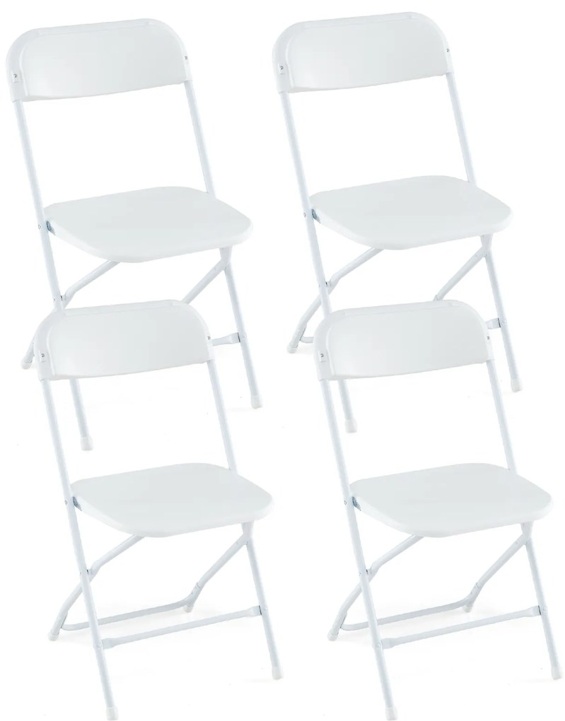 Cadeira dobrável para pátio, cadeira de jantar para áreas externas em HDPE para todas as condições climáticas com apoio de braço - marrom