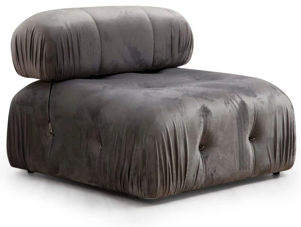 Sofá de Canto Bubble – Cinzento – 288 cm x 190 cm