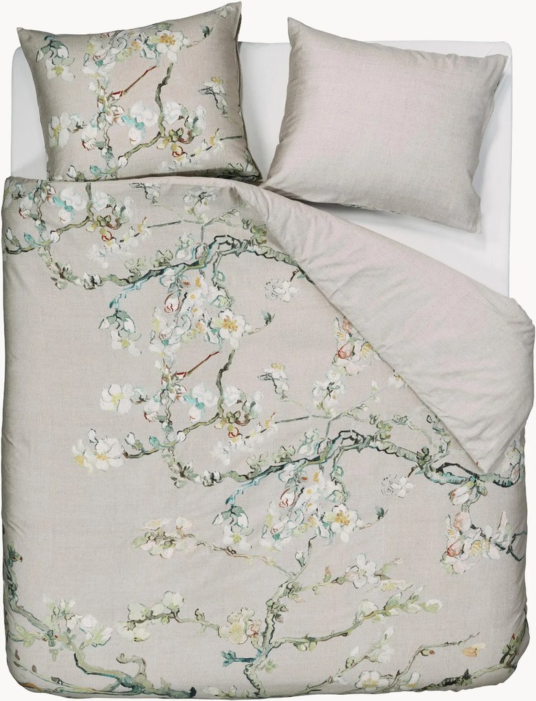 Conjunto de roupa de cama em cetim de algodão Blossom