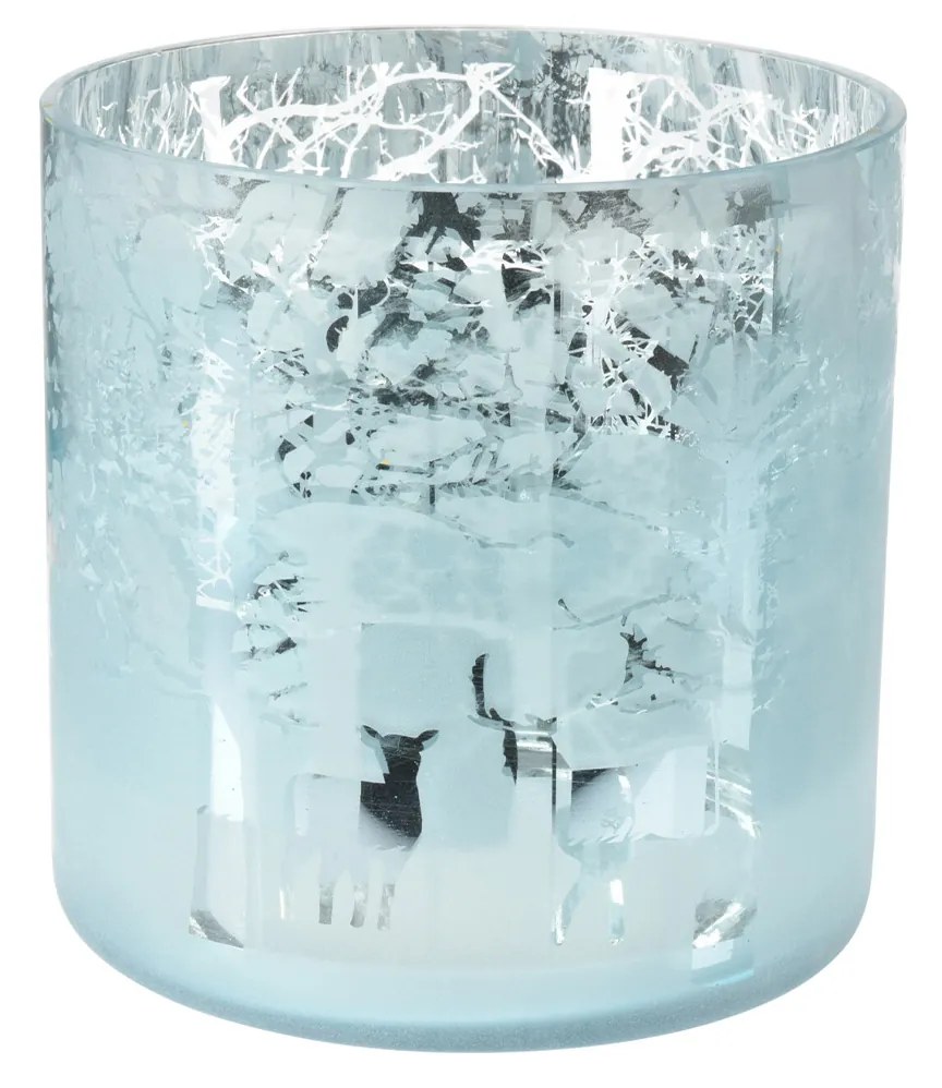 Porta Velas Vidro Ø 15CM