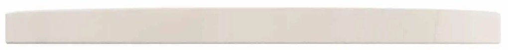 Tampo de mesa pinho maciço Ø40x2,5 cm branco