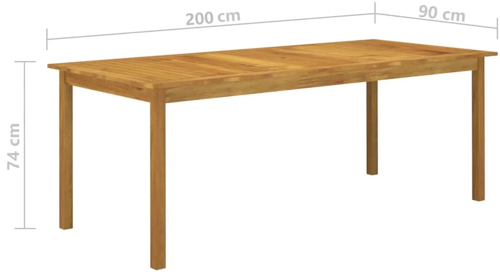 9 pcs conjunto de jantar para jardim preto