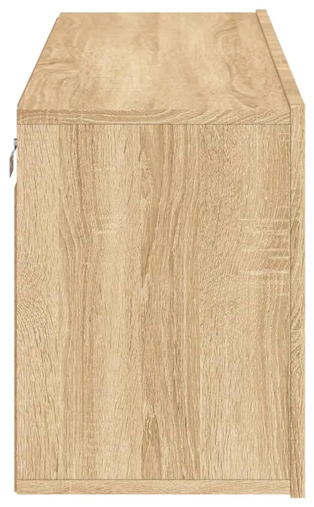 Móvel de parede para TV 100x30x41 cm carvalho sonoma