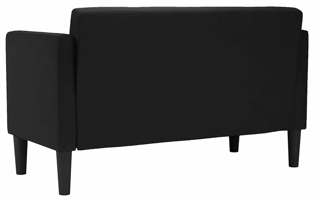 Sofá-luvas 111 cm tecido preto