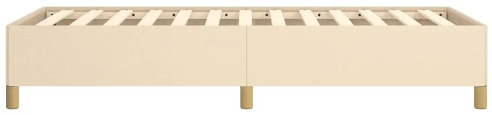 Estrutura de cama sem colchão 80x200 cm creme