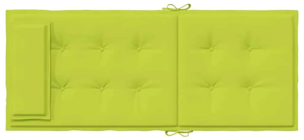 Almofadões p/ cadeira encosto alto 2 pcs oxford verde brilhante