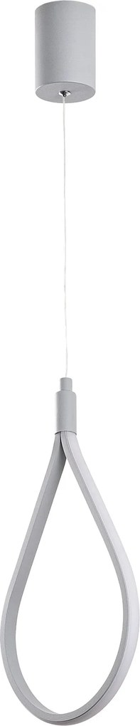 Candeeiro de Teto Damla – Cinzento – 23 cm x 50-100 cm x 10 cm