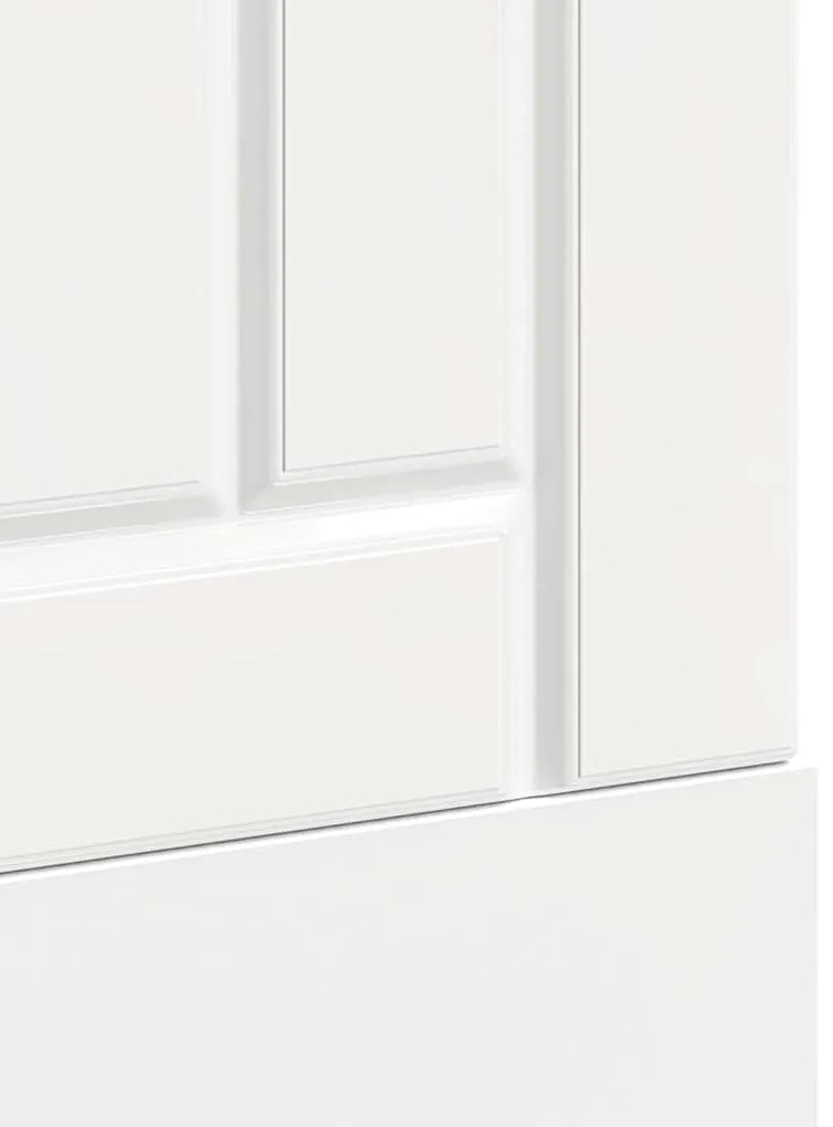 Painel máquina lavar louça derivados madeira branco brilhante
