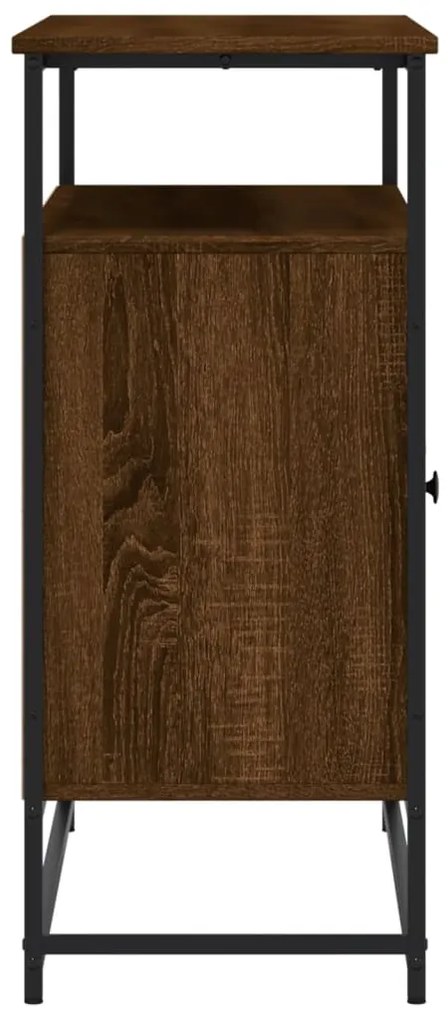 Aparador 100x35x80 cm derivados de madeira carvalho castanho
