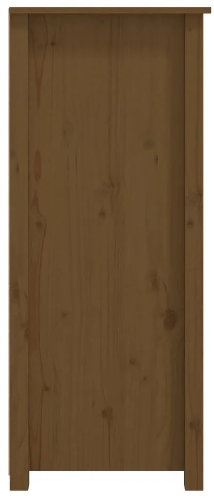 Aparador 83x41,5x100 cm pinho maciço castanho mel