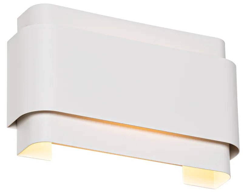 Aplique industrial branco 2 luzes - Coen Industrial