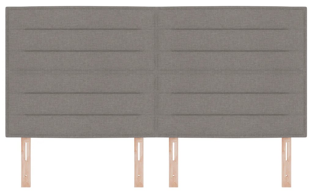 Cabeceira Design Linhas Taupe 180 cm Tecido