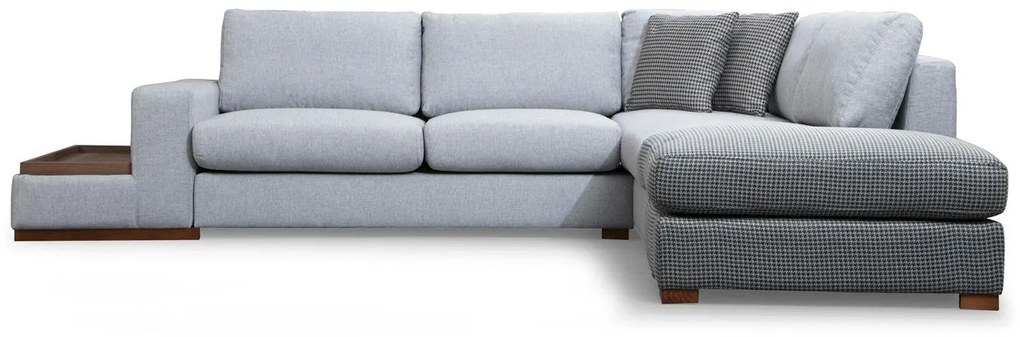 Sofá de Canto Loop – Cinzento Claro – 246 cm x 308 cm
