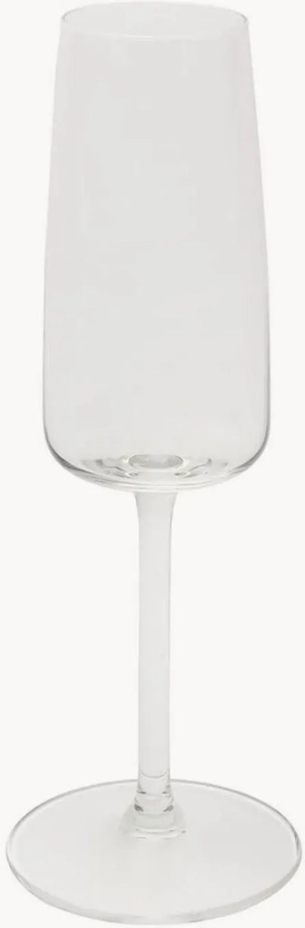 Copos de champanhe artesanais Barolo, conjunto de 6