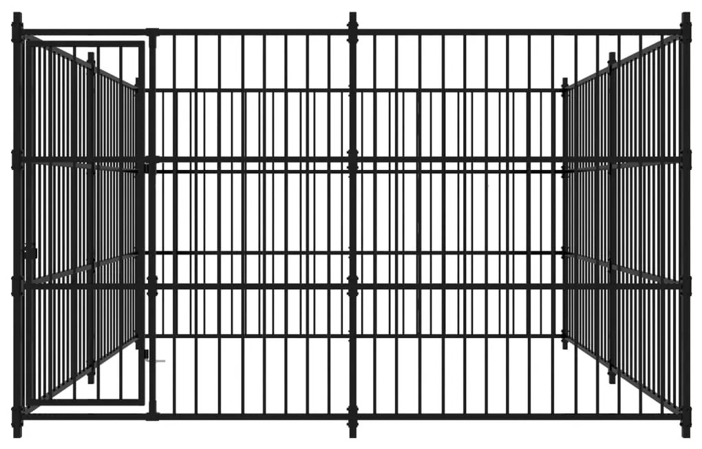 Canil de exterior 300x300x185 cm