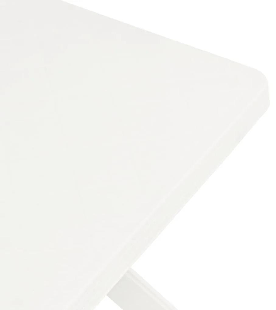 Mesa de bistrô 70x70x72 cm plástico branco