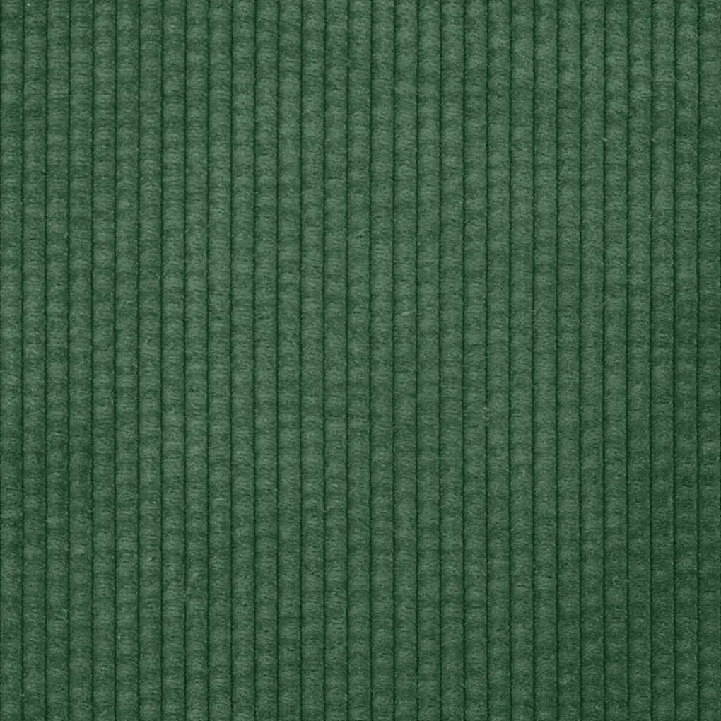 Chaise lounge com almofada tecido corduroy selva verde