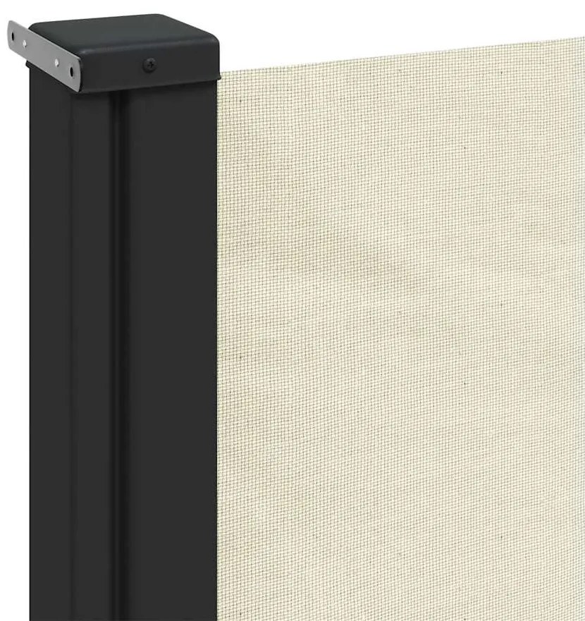 Toldo lateral retrátil 117x300 cm creme