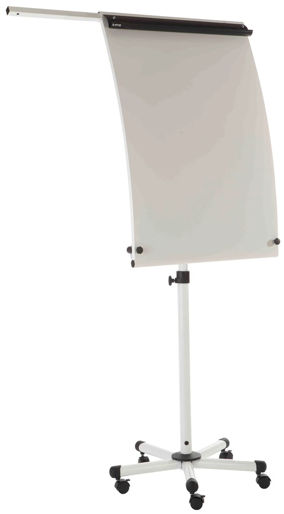 Quadro Branco Tripé 70x100cm Flip Chart com Rodas Roll Up